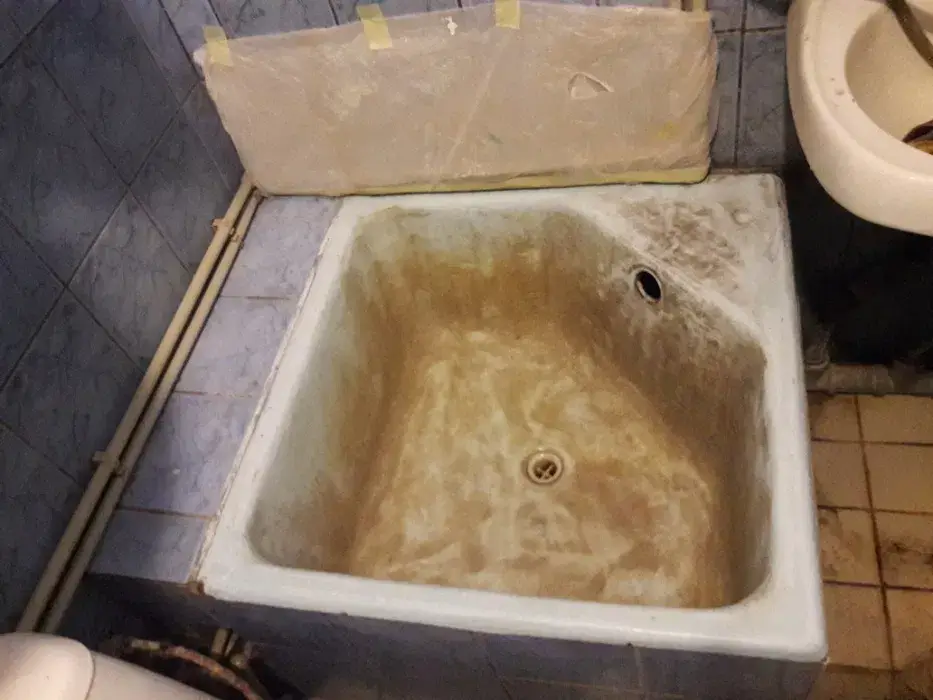 Bath before resurfacing in London