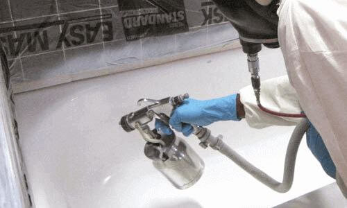 Economy Spray Coating for bathtubs resurfacing
